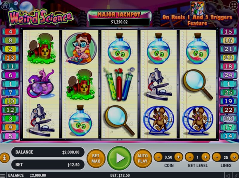 Play Weird Science by Habanero at 1Win Casino