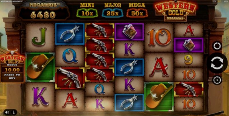 Play Western Gold Megaways by Isoftbet at 1Win Casino