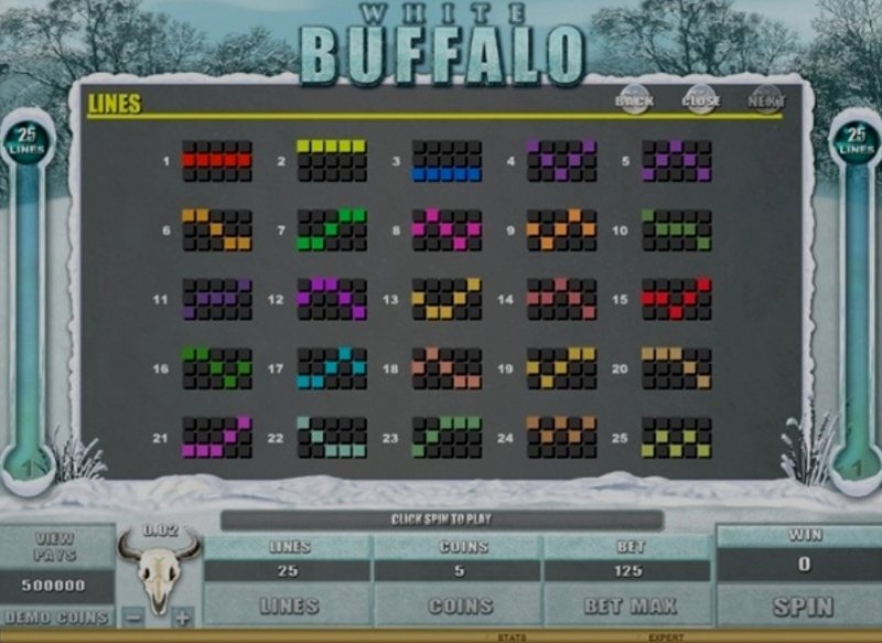 Play White Buffalo by Stakelogic at 1Win Casino