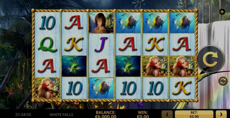 Play White Falls by High5 at 1Win Casino