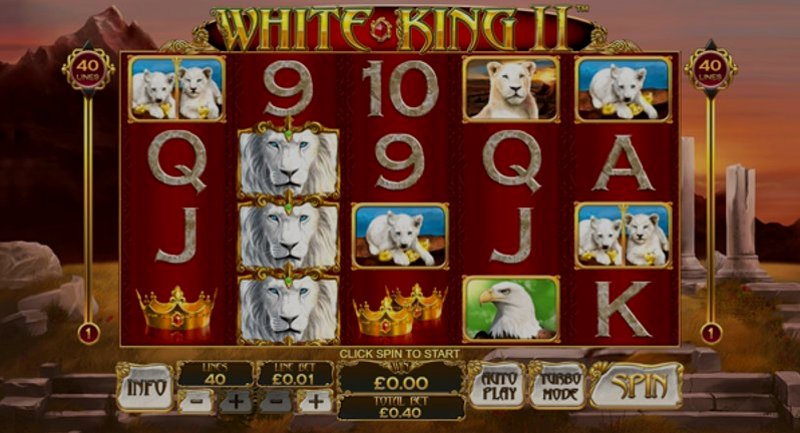 Play White King by Playtech at 1Win Casino