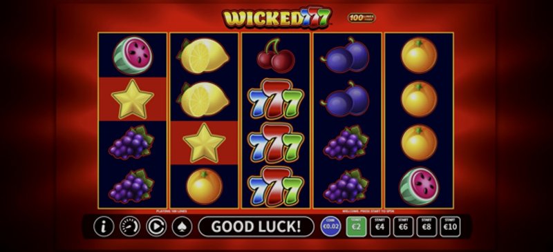 Play Wicked 777 by Skywind at 1Win Casino