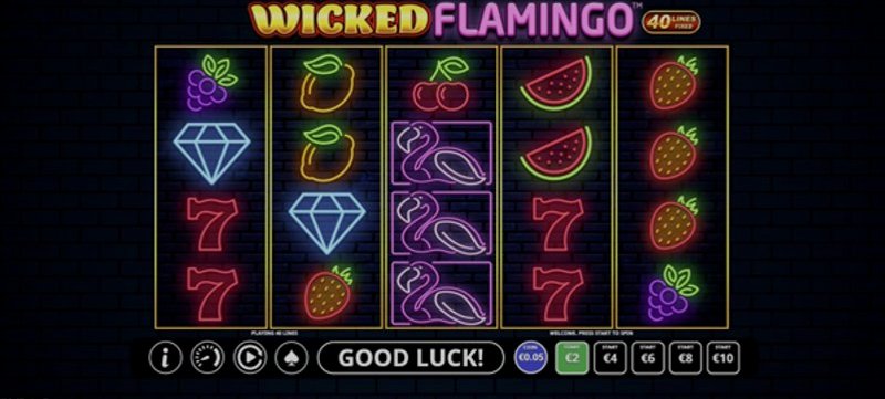 Play Wicked Flamingo by Skywind at 1Win Casino