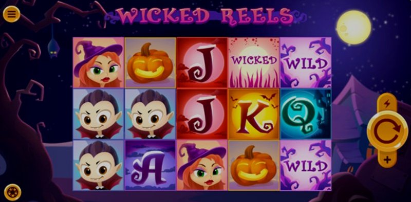 Play Wicked Reels by Worldmatch at 1Win Casino