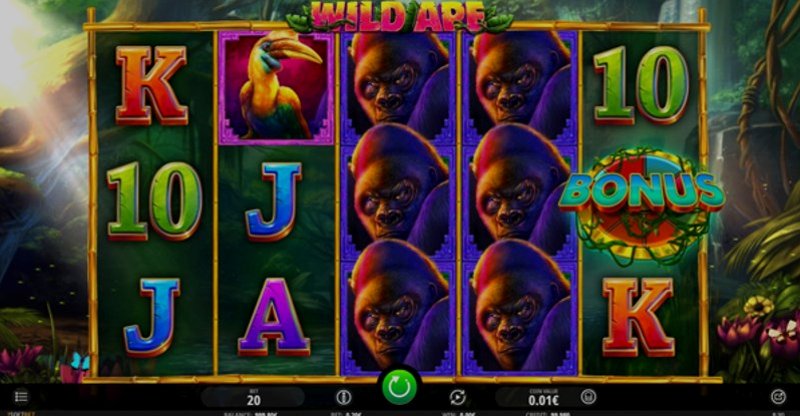 Play Wild Ape by Isoftbet at 1Win Casino