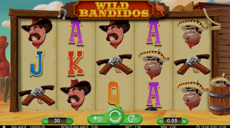 Play Wild Bandidos by 7mojos Slots at 1Win Casino