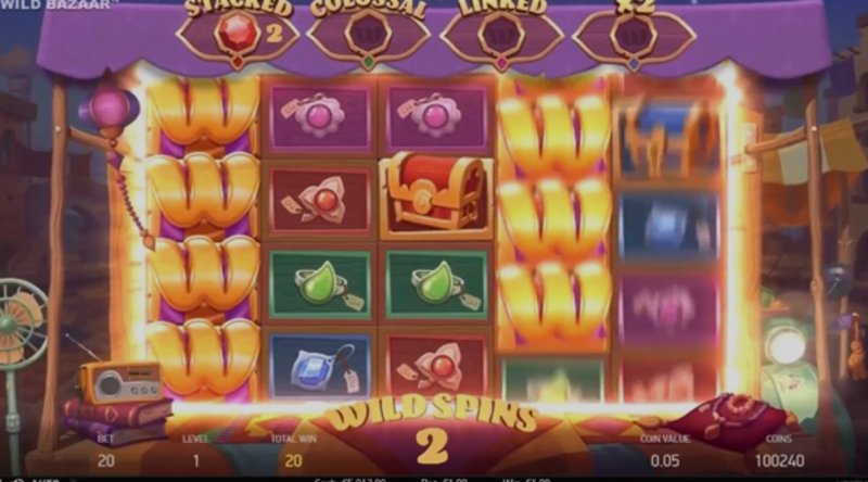 Play Wild Bazaar by Netent at 1Win Casino