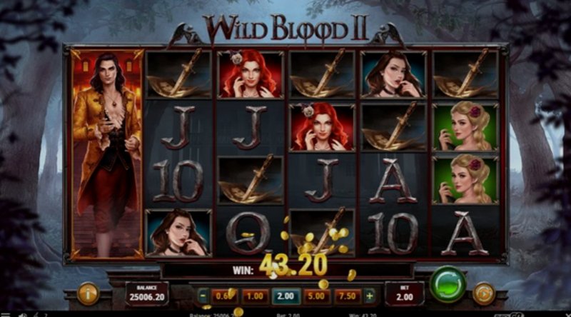 Play Wild Blood by Playn Go at 1Win Casino