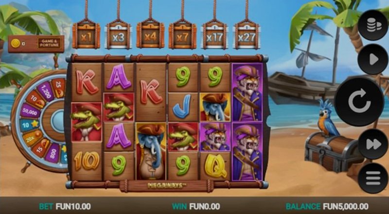 Play Wild Buccaneers Megaways by Relax at 1Win Casino