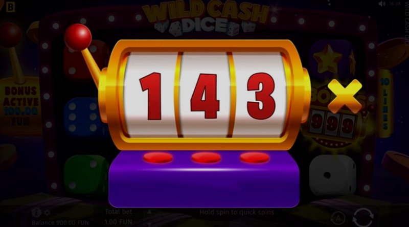 Play Wild Cash Dice by Bgaming at 1Win Casino