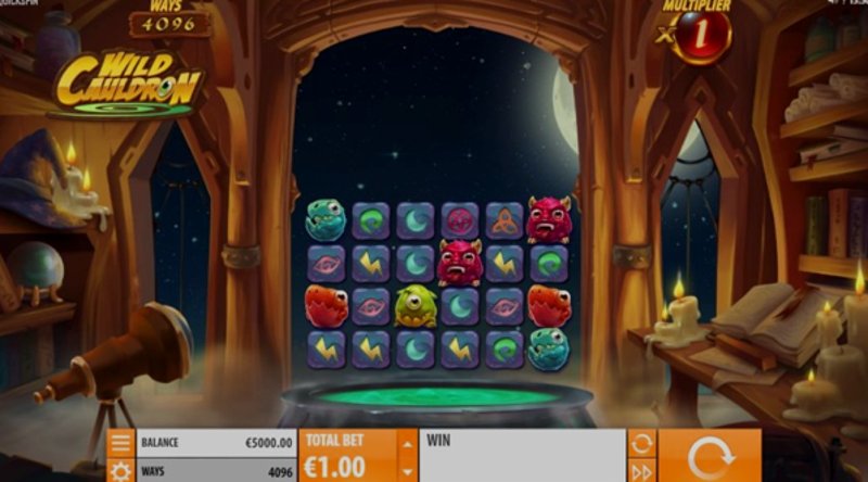 Play Cauldron by Yggdrasil at 1Win Casino