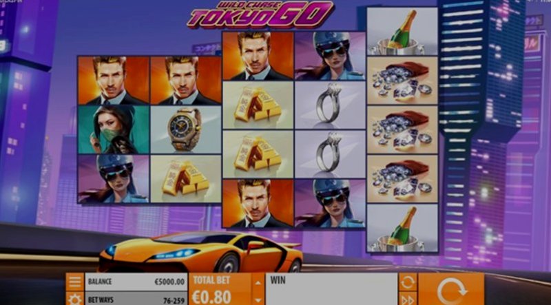 Play Wild Chase: Tokyo Go by Quickspin at 1Win Casino