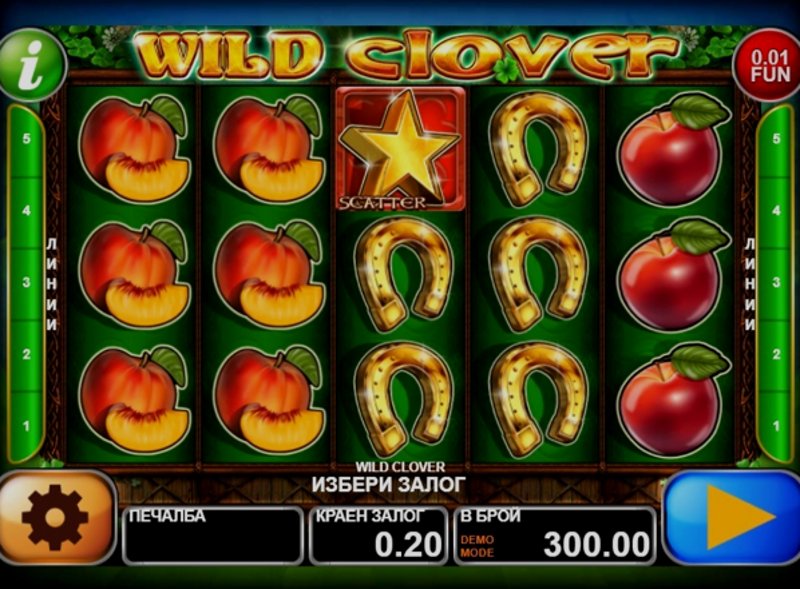 Play Wild Clover by Ct Interactive at 1Win Casino