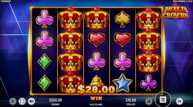 Play Wild Crowns by Platipus at 1Win Casino