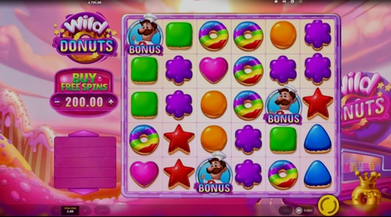 Play Wild Donuts by Relax at 1Win Casino