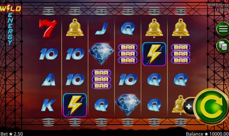 Play Wild Energy by Booming at 1Win Casino