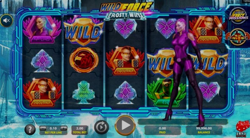 Play Wild Force Frosty Wins by Games Global at 1Win Casino