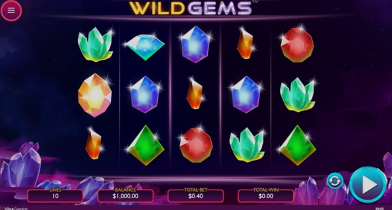 Play Wild Gems by Vibragaming at 1Win Casino