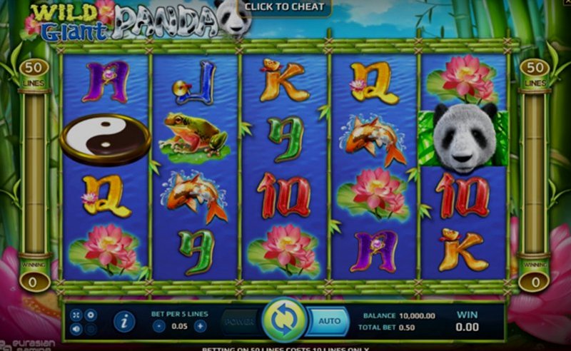 Play Wild Giant Panda by Eurasian Gaming at 1Win Casino