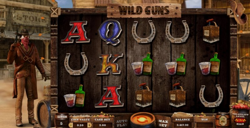 Play Wild Guns by Wazdan at 1Win Casino