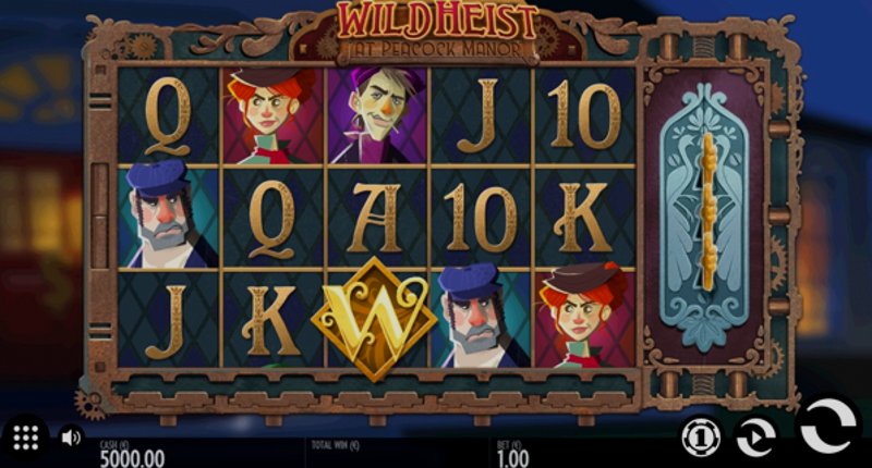 Play Heist by Betsoft at 1Win Casino