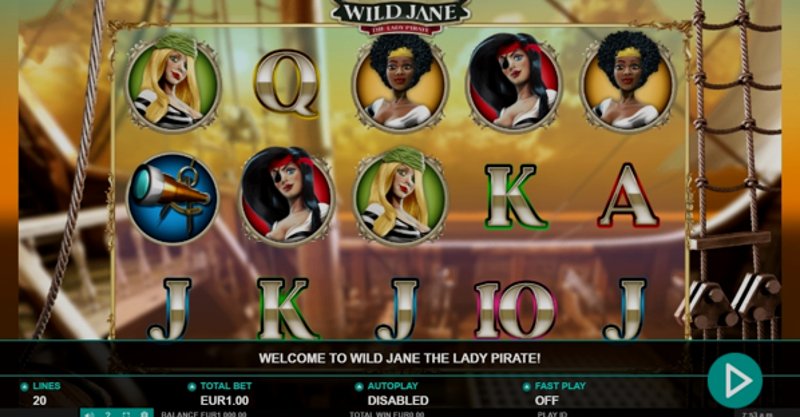 Play Wild Jane by Leander at 1Win Casino