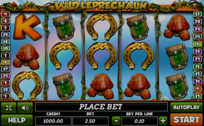 Play Wild Leprechaun by Play Pearls at 1Win Casino