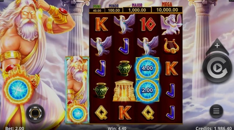 Play Wild Link Zeus by Games Global at 1Win Casino