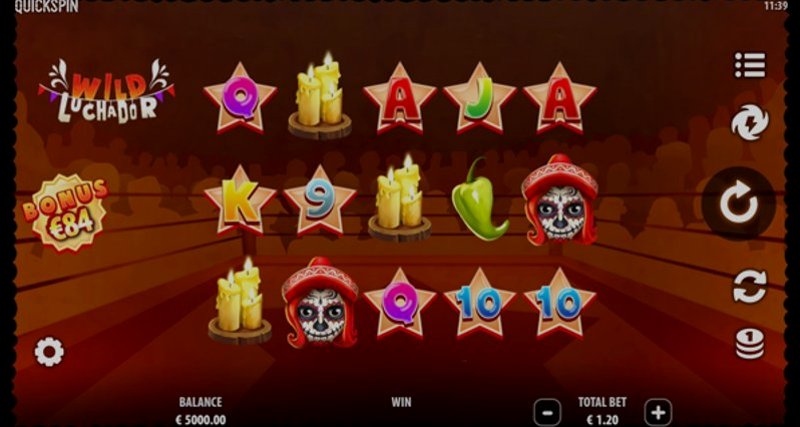 Play Wild Luchador by Quickspin at 1Win Casino