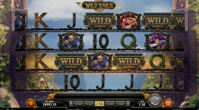 Play Wild Rails by Playn Go at 1Win Casino