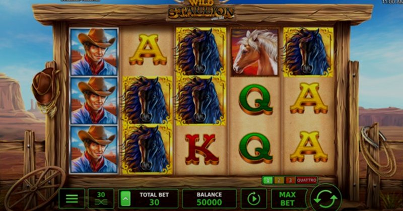 Play Wild Stallion by Stakelogic at 1Win Casino