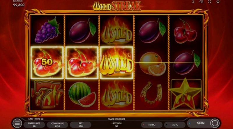 Play Wild Streak by Endorphina at 1Win Casino