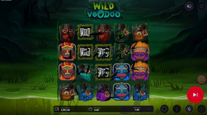 Play Voodoo by Endorphina at 1Win Casino