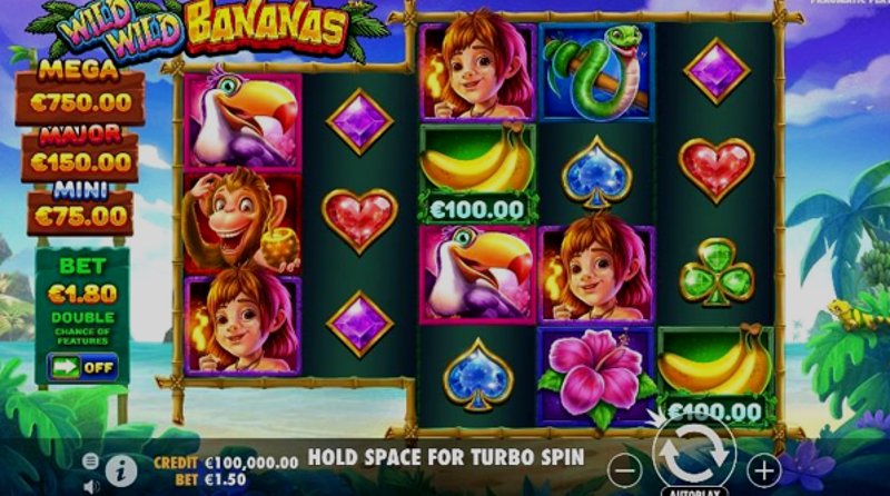 Play Bananas by Netgame at 1Win Casino