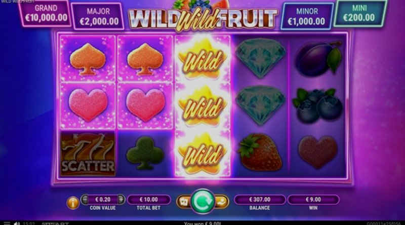 Play Wild Wild Fruit by Gameart at 1Win Casino