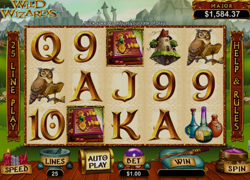 Play Wild Wizards by Genii at 1Win Casino