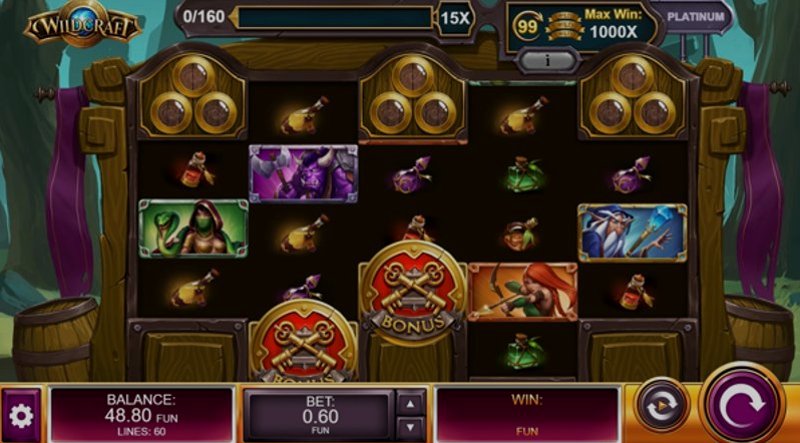 Play Wildcraft by Kalamba at 1Win Casino