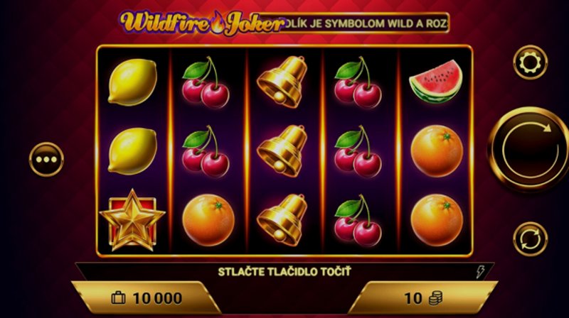 Play Wildfire Joker by Amigogaming at 1Win Casino