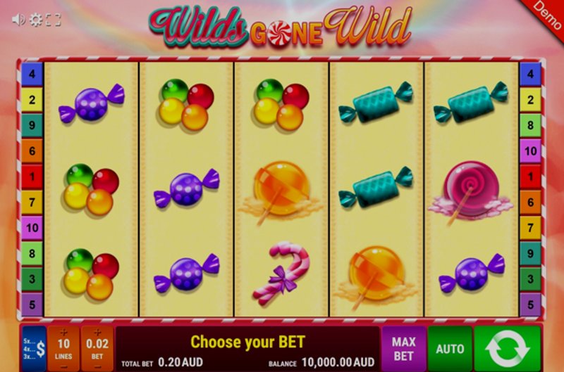 Play Wilds Gone Wild by Gamomat at 1Win Casino