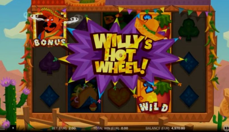 Play Willy’s Hot Chillies by Netent at 1Win Casino