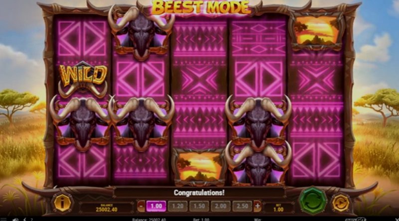 Play Win a Beest by Playn Go at 1Win Casino