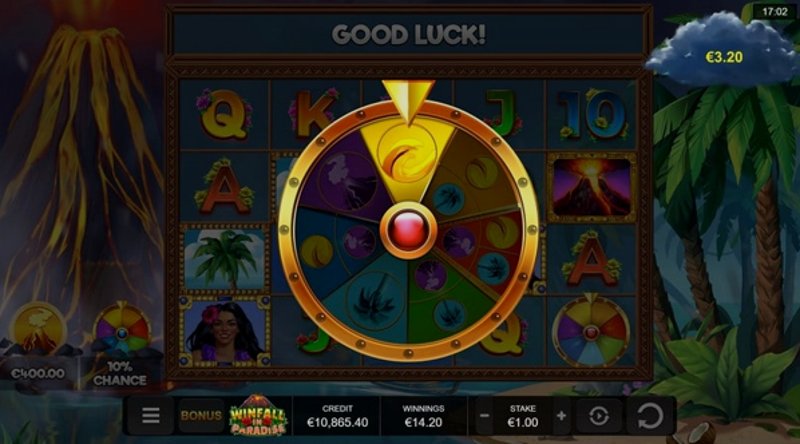 Play Winfall in Paradise by Yggdrasil at 1Win Casino