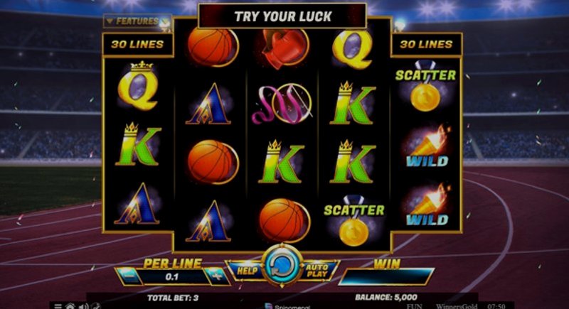 Play Winners Gold by Spinomenal at 1Win Casino