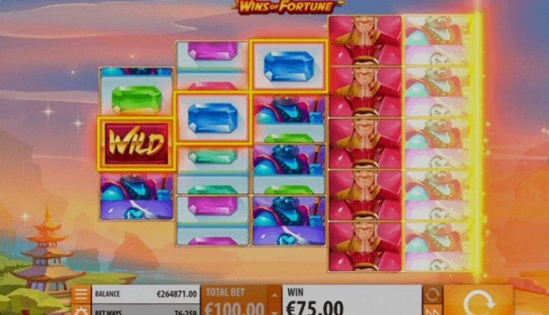 Play Wins of Fortune by Quickspin at 1Win Casino