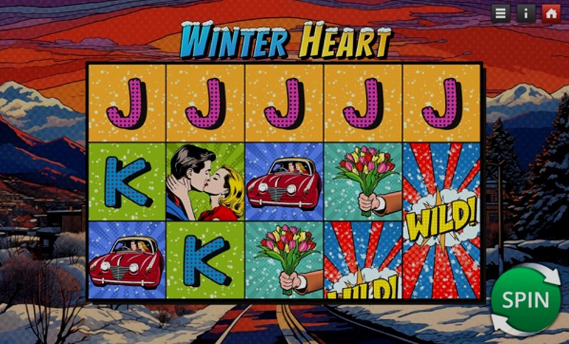 Play Winter Heart by Genii at 1Win Casino