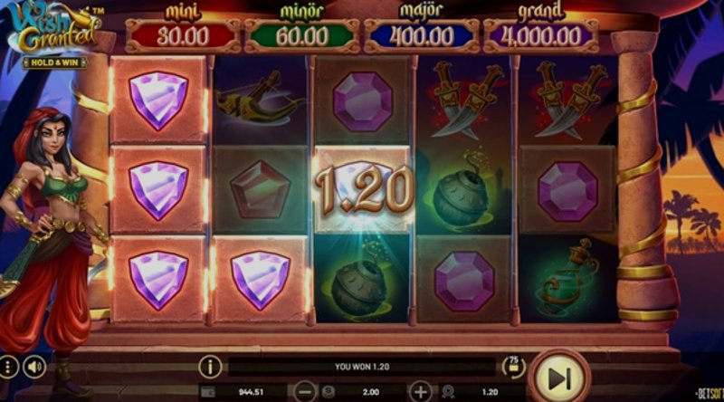 Play Wish Granted by Betsoft at 1Win Casino