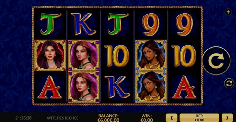 Play Witches Riches in Burkina Faso at 1Win Casino