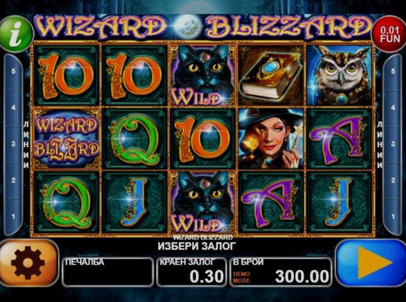 Play Wizard Blizzard by Ct Interactive at 1Win Casino