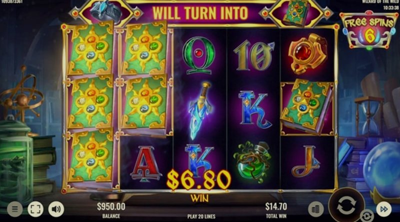 Play Wizard of the Wild by Platipus at 1Win Casino