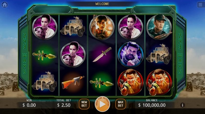 Play Wolf Warrior by Kaga at 1Win Casino